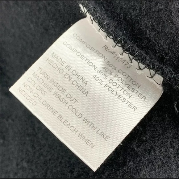 AC Milan ACM Official Product Soccer Zip Up Sweater Black Red Mens Size Small - Picture 8 of 8